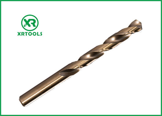 kaufen Amber Finished Cobalt Drill Bit, paralleler Schaft-Höhenflossenstations-Handbohrer-Bohrer on-line-Fertigung